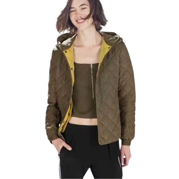 Zara Packable Light Puffer Hooded Liner Jacket - Picture 1 of 11